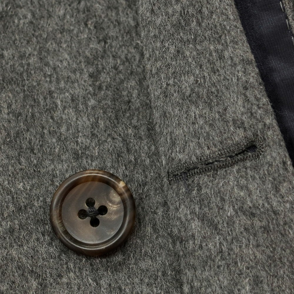 【中古】ポールスミスコレクション PAUL SMITH COLLECTION アンゴラ チェスターフィールドコート グレー【 L 】【 状態ランクB 】【 メンズ 】