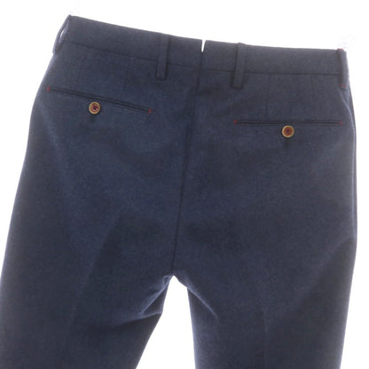 【中古】ピーティーゼロウーノ PT01 Paisley Chino SUPER 110’S ウール ドレススラックスパンツ ネイビー【 46 】【 状態ランクB 】【 メンズ 】