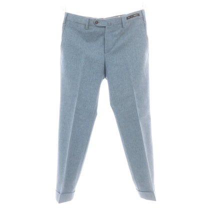 【中古】ピーティーゼロウーノ PT01 BEAMS F別注 Woolly SUPER 110’S ウール ドレススラックスパンツ ライトブルー【 48 】【 状態ランクC 】【 メンズ 】