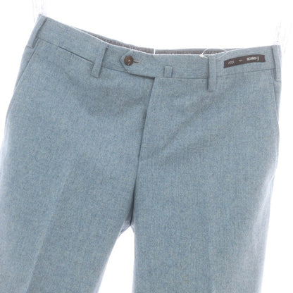 【中古】ピーティーゼロウーノ PT01 BEAMS F別注 Woolly SUPER 110’S ウール ドレススラックスパンツ ライトブルー【 48 】【 状態ランクC 】【 メンズ 】