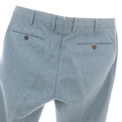 【中古】ピーティーゼロウーノ PT01 BEAMS F別注 Woolly SUPER 110’S ウール ドレススラックスパンツ ライトブルー【 48 】【 状態ランクC 】【 メンズ 】