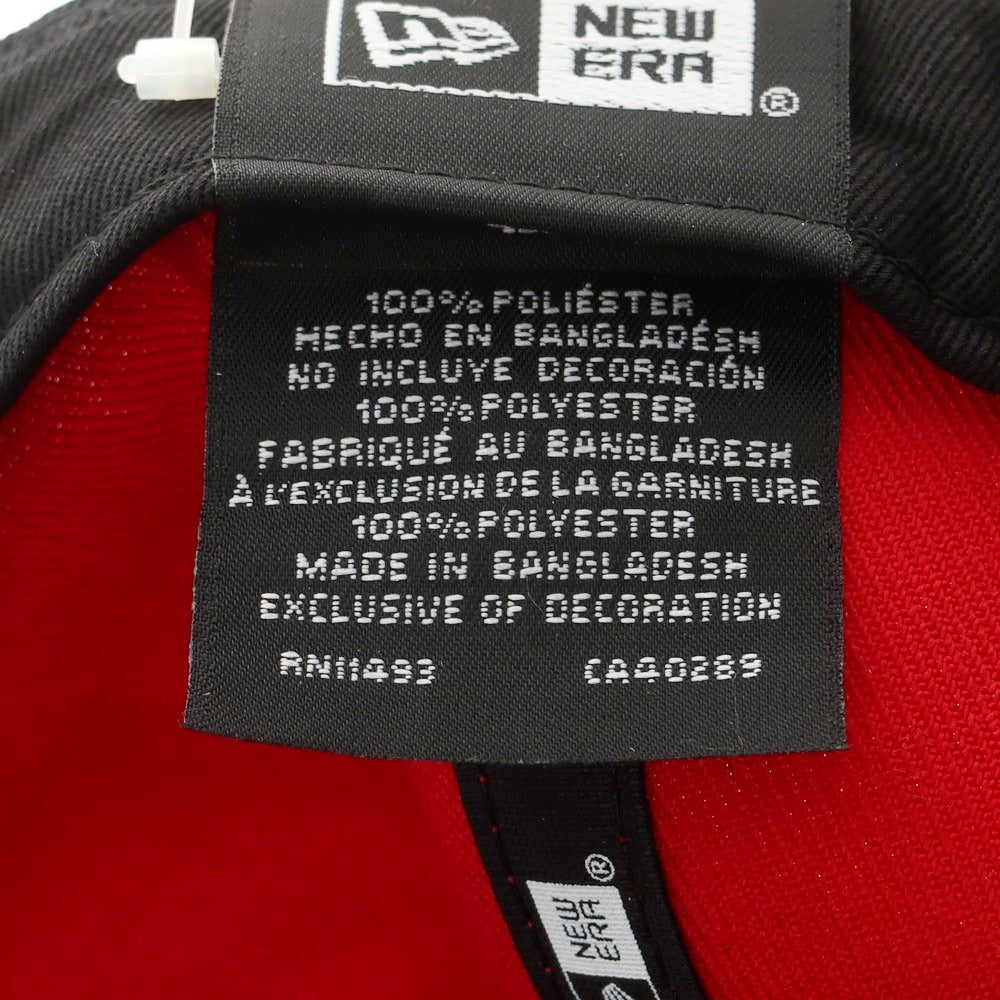 【中古】シュプリーム Supreme 2025年秋冬 Swarovski S Logo New Era BBキャップ レッド【 7 3/8 】【 状態ランクA 】【 メンズ 】