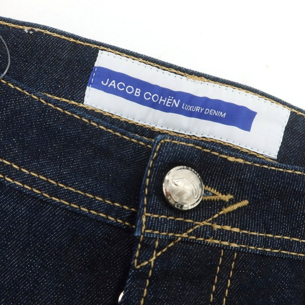 【新品】ヤコブコーエン JACOB COHEN BARNY ストレッチ デニムパンツ ジーンズ ネイビー【 34 】【 状態ランクN 】【 メンズ 】