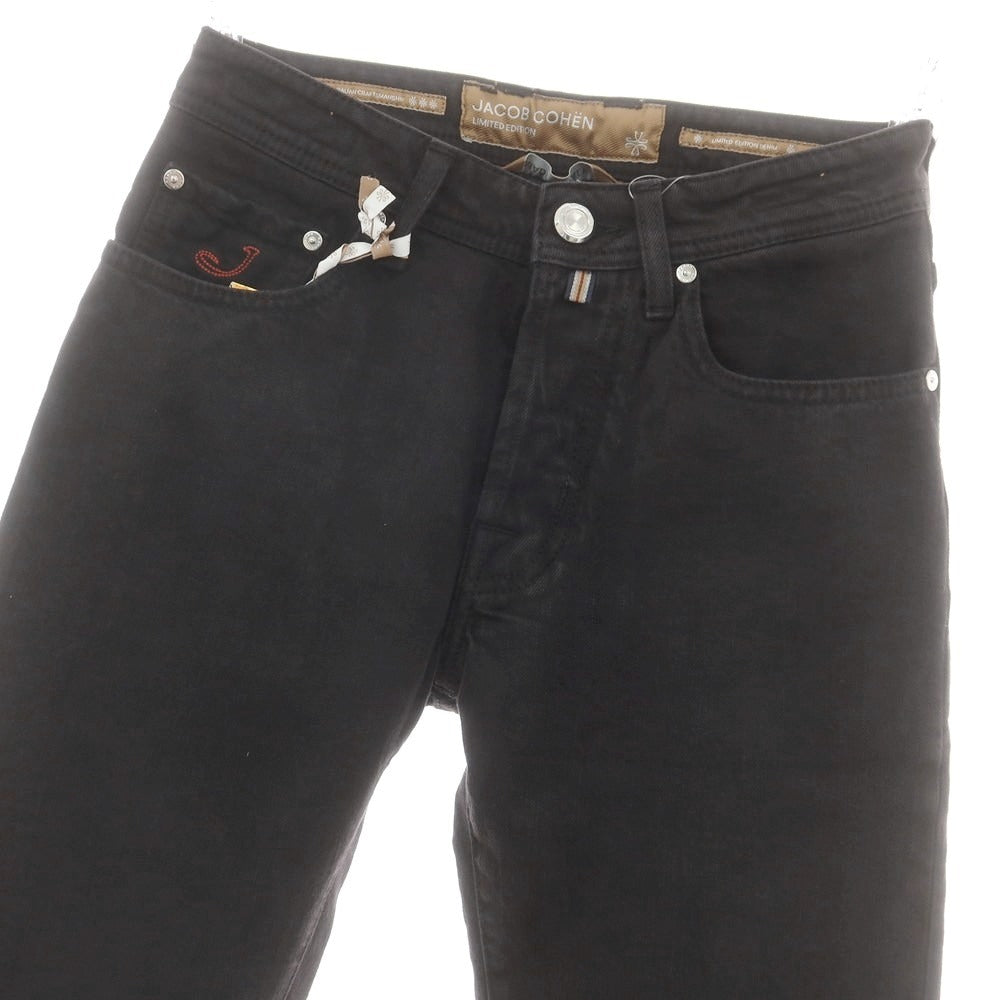 【新品】ヤコブコーエン JACOB COHEN BARD LTD ストレッチ デニムパンツ ジーンズ ブラック【 28 】【 状態ランクN 】【 メンズ 】