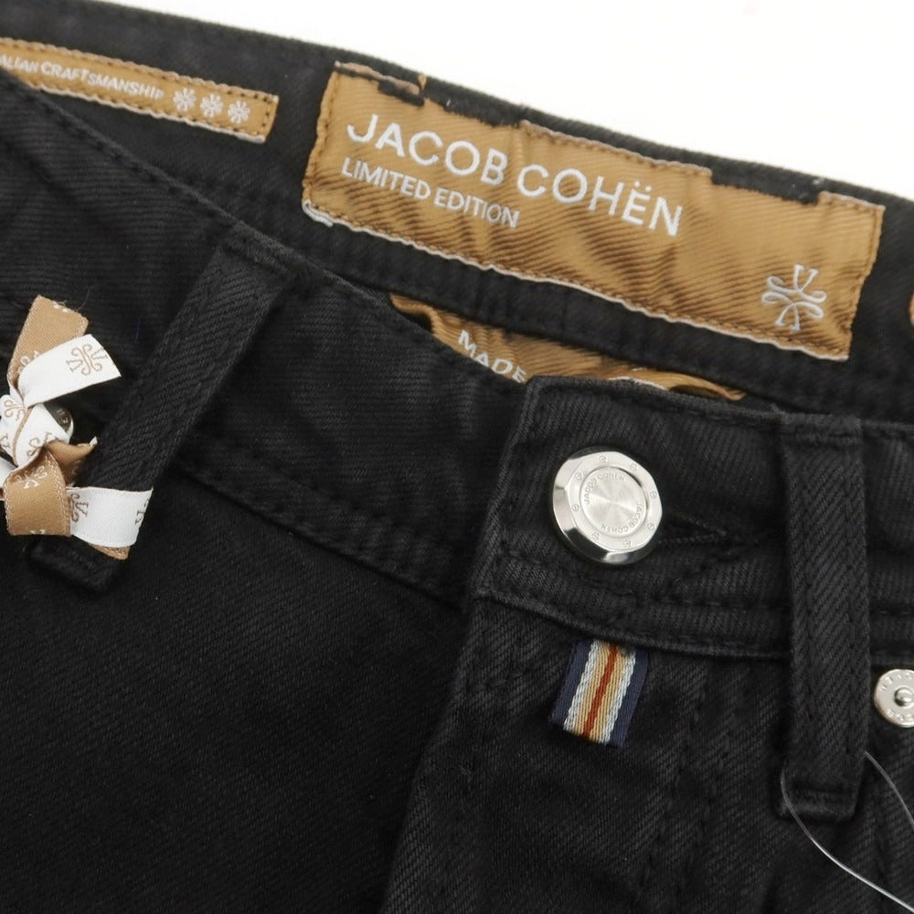 【新品】ヤコブコーエン JACOB COHEN BARD LTD ストレッチ デニムパンツ ジーンズ ブラック【 28 】【 状態ランクN 】【 メンズ 】