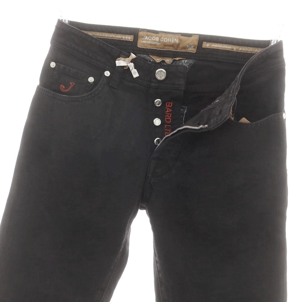 【新品】ヤコブコーエン JACOB COHEN BARD LTD ストレッチ デニムパンツ ジーンズ ブラック【 29 】【 状態ランクN 】【 メンズ 】