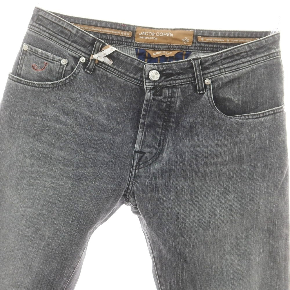 【新品】ヤコブコーエン JACOB COHEN NICK LTD ストレッチ デニムパンツ ジーンズ グレー【 34 】【 状態ランクN 】【 メンズ 】