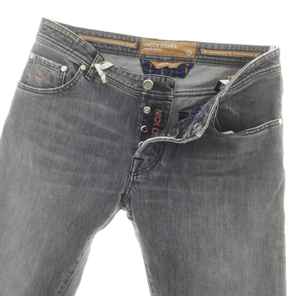 【新品】ヤコブコーエン JACOB COHEN NICK LTD ストレッチ デニムパンツ ジーンズ グレー【 34 】【 状態ランクN 】【 メンズ 】