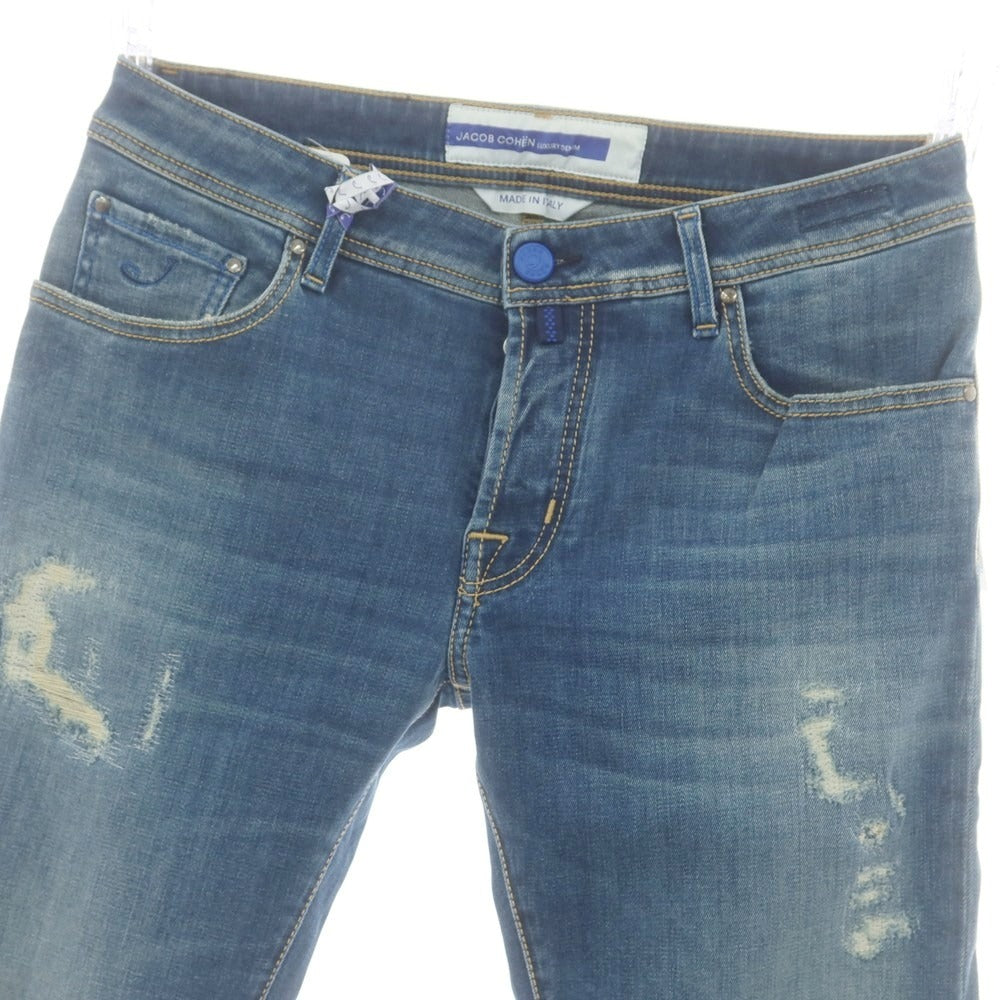 【新品】ヤコブコーエン JACOB COHEN NICK SLIM ストレッチ デニムパンツ ジーンズ ブルー【 34 】【 状態ランクN 】【 メンズ 】