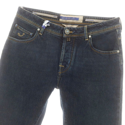 【新品】ヤコブコーエン JACOB COHEN BARNY ストレッチ デニムパンツ ジーンズ ネイビー系【 34 】【 状態ランクN 】【 メンズ 】