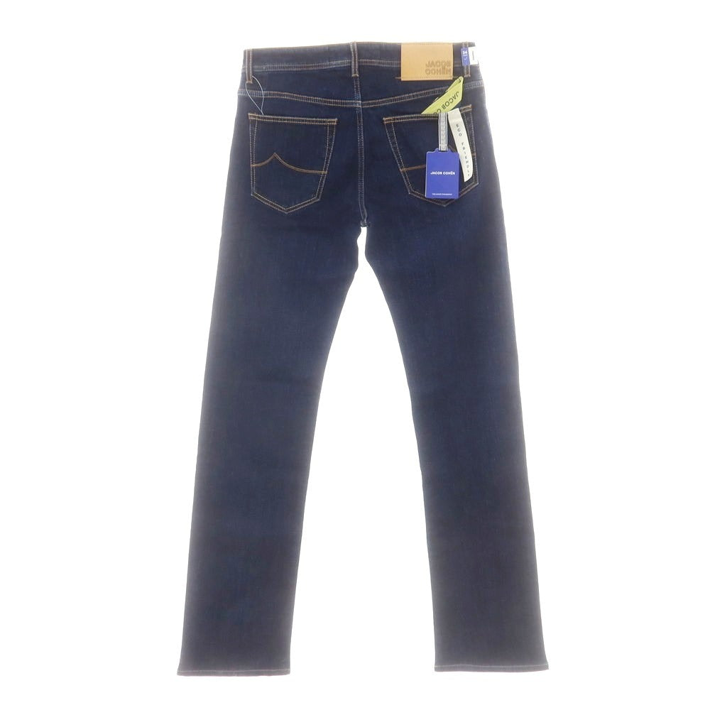 【新品】ヤコブコーエン JACOB COHEN EDUARD ストレッチ デニムパンツ ジーンズ ネイビー【 34 】【 状態ランクN 】【 メンズ 】