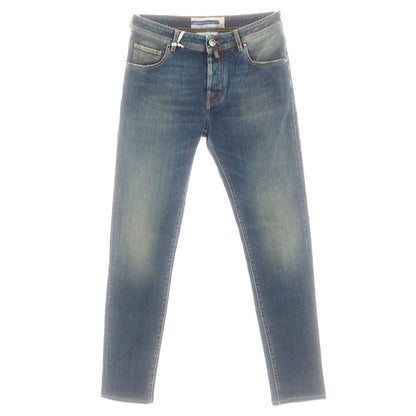 【新品】ヤコブコーエン JACOB COHEN BARNY ストレッチ デニムパンツ ジーンズ ダークブルー【 34 】【 状態ランクN 】【 メンズ 】