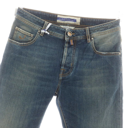 【新品】ヤコブコーエン JACOB COHEN BARNY ストレッチ デニムパンツ ジーンズ ダークブルー【 34 】【 状態ランクN 】【 メンズ 】