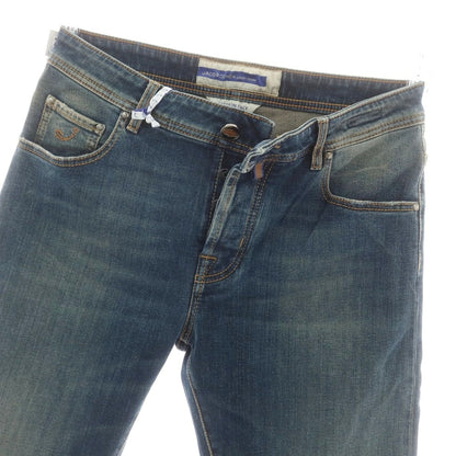 【新品】ヤコブコーエン JACOB COHEN BARNY ストレッチ デニムパンツ ジーンズ ダークブルー【 34 】【 状態ランクN 】【 メンズ 】