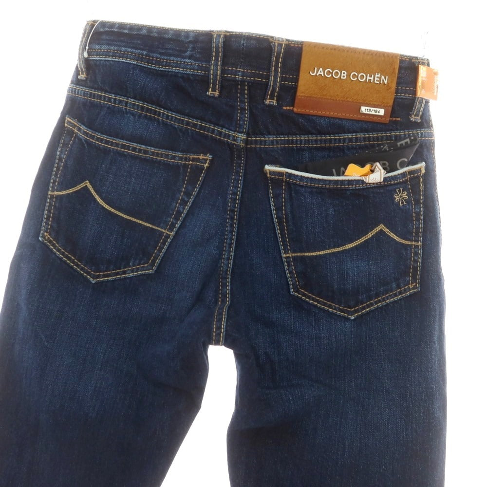 【新品】ヤコブコーエン JACOB COHEN BARD LTD デニムパンツ ジーンズ ネイビー【 28 】【 状態ランクN 】【 メンズ 】