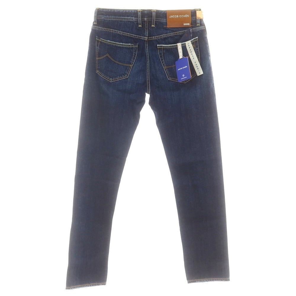 【新品】ヤコブコーエン JACOB COHEN BARD LTD デニムパンツ ジーンズ ネイビー【 34 】【 状態ランクN 】【 メンズ 】