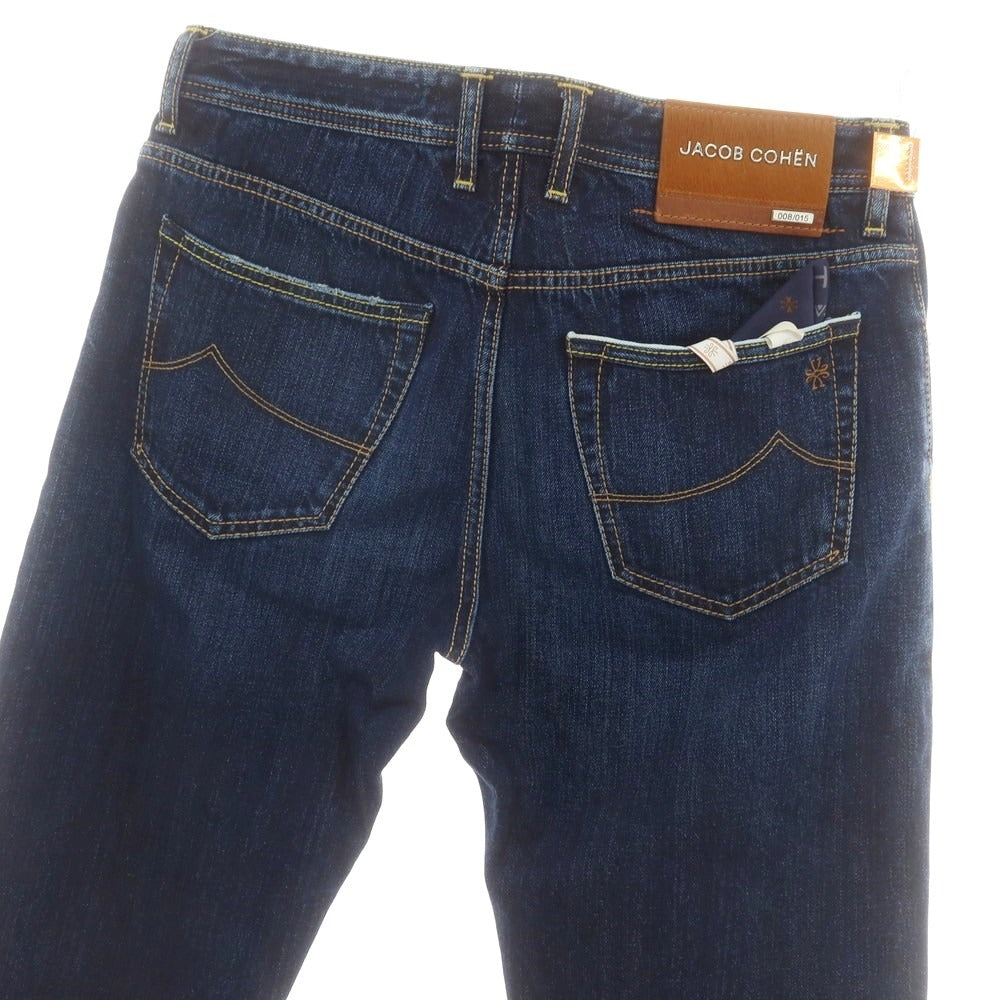 【新品】ヤコブコーエン JACOB COHEN BARD LTD デニムパンツ ジーンズ ネイビー【 34 】【 状態ランクN 】【 メンズ 】