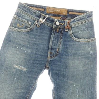 【新品】ヤコブコーエン JACOB COHEN NICK LTD デニムパンツ ジーンズ ブルー【 28 】【 状態ランクN 】【 メンズ 】