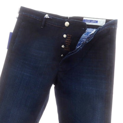 【新品】ヤコブコーエン JACOB COHEN ADAM ストレッチ デニムパンツ ジーンズ ネイビー【 34 】【 状態ランクN 】【 メンズ 】
