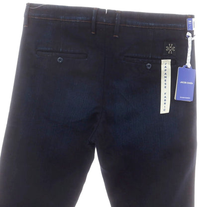 【新品】ヤコブコーエン JACOB COHEN ADAM ストレッチ デニムパンツ ジーンズ ネイビー【 34 】【 状態ランクN 】【 メンズ 】