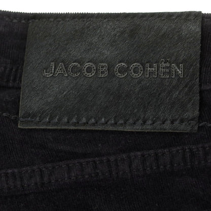 【新品】ヤコブコーエン JACOB COHEN NICK ストレッチコットン 細畝 コーデュロイパンツ ブラック【 29 】【 状態ランクN 】【 メンズ 】