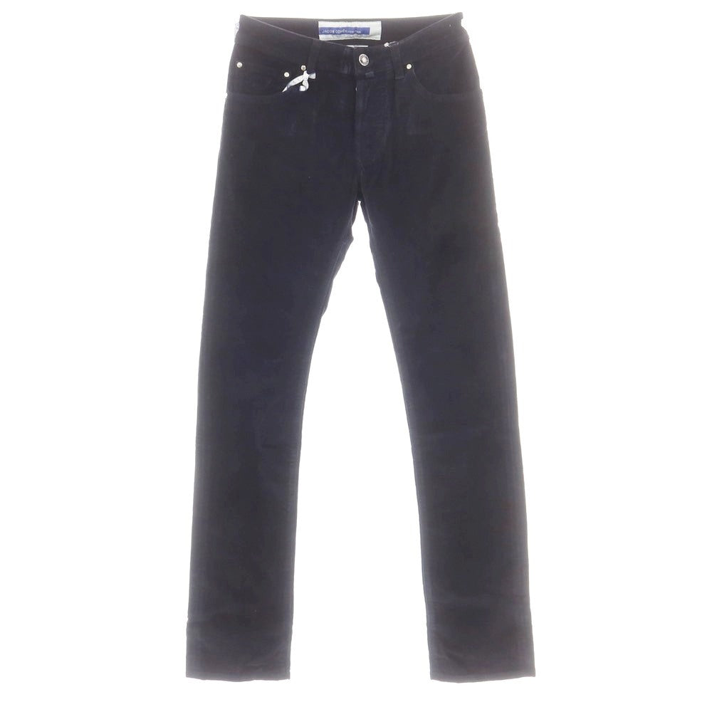 【新品】ヤコブコーエン JACOB COHEN NICK ストレッチコットン 細畝 コーデュロイパンツ ネイビー【 28 】【 状態ランクN 】【 メンズ 】