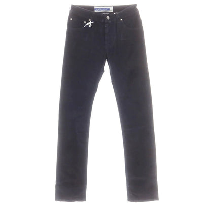 【新品】ヤコブコーエン JACOB COHEN NICK ストレッチコットン 細畝 コーデュロイパンツ ネイビー【 28 】【 状態ランクN 】【 メンズ 】