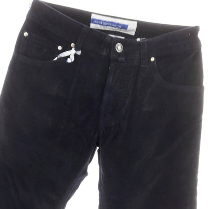 【新品】ヤコブコーエン JACOB COHEN NICK ストレッチコットン 細畝 コーデュロイパンツ ネイビー【 28 】【 状態ランクN 】【 メンズ 】