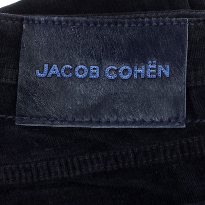 【新品】ヤコブコーエン JACOB COHEN NICK ストレッチコットン 細畝 コーデュロイパンツ ネイビー【 28 】【 状態ランクN 】【 メンズ 】