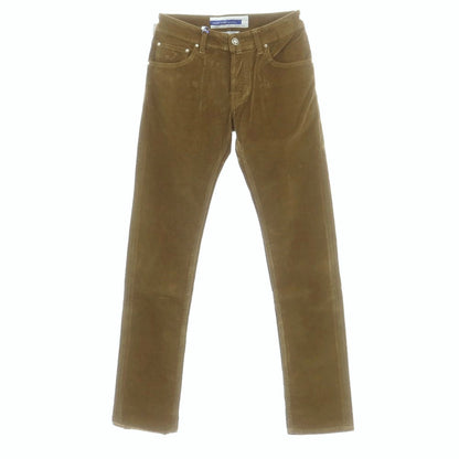 【新品】ヤコブコーエン JACOB COHEN NICK ストレッチコットン 細畝 コーデュロイパンツ カーキ【 29 】【 状態ランクN 】【 メンズ 】