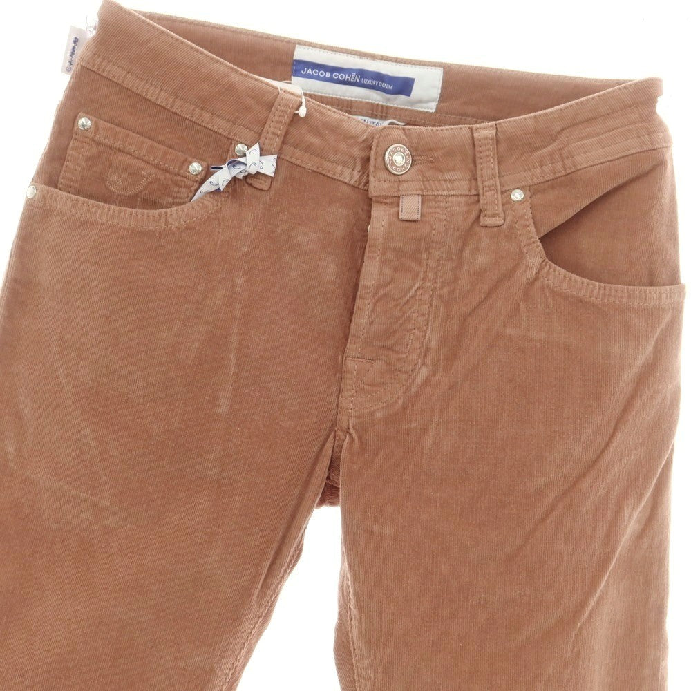 【新品】ヤコブコーエン JACOB COHEN NICK ストレッチコットン 細畝 コーデュロイパンツ ダスティピンク【サイズ29】【 状態ランクN 】【 メンズ 】[DPD]