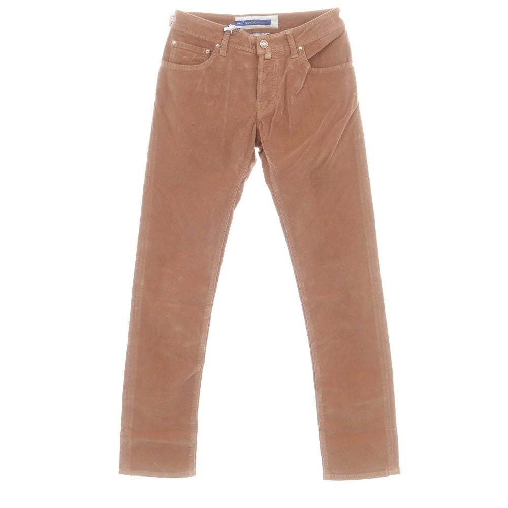 【新品アウトレット】ヤコブコーエン JACOB COHEN NICK ストレッチコットン 細畝 コーデュロイパンツ ダスティピンク【 30 】【 状態ランクN- 】【 メンズ 】