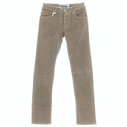 【新品】ヤコブコーエン JACOB COHEN NICK ストレッチコットン 細畝 コーデュロイパンツ グレージュ【 28 】【 状態ランクN 】【 メンズ 】