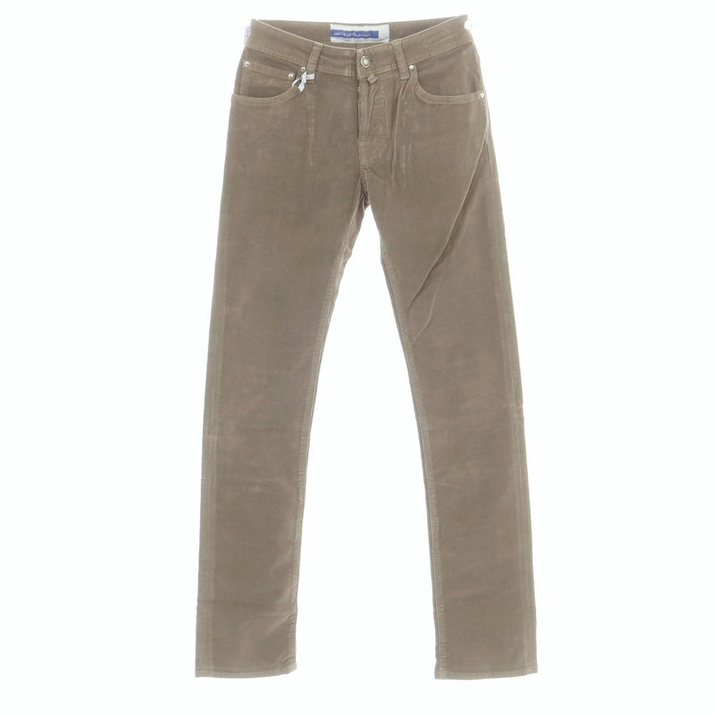 【新品】ヤコブコーエン JACOB COHEN NICK ストレッチコットン 細畝 コーデュロイパンツ グレージュ【サイズ29】【 状態ランクN 】【 メンズ 】[DPD]