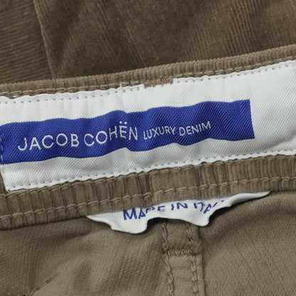 【新品】ヤコブコーエン JACOB COHEN NICK ストレッチコットン 細畝 コーデュロイパンツ グレージュ【 29 】【 状態ランクN 】【 メンズ 】