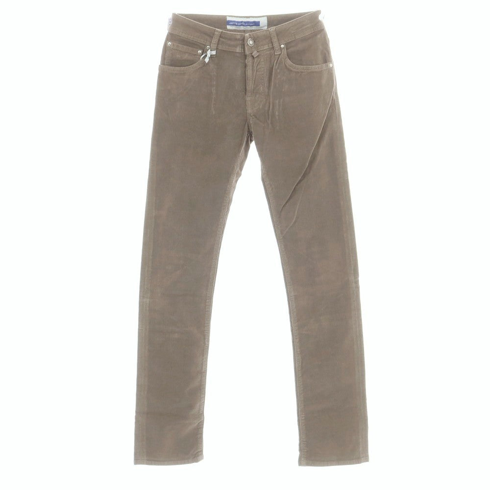 【新品】ヤコブコーエン JACOB COHEN NICK ストレッチコットン 細畝 コーデュロイパンツ グレージュ【サイズ29】【 状態ランクN 】【 メンズ 】[DPD]