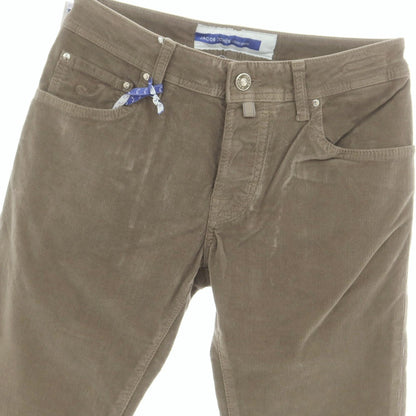 【新品】ヤコブコーエン JACOB COHEN NICK ストレッチコットン 細畝 コーデュロイパンツ グレージュ【 30 】【 状態ランクN 】【 メンズ 】