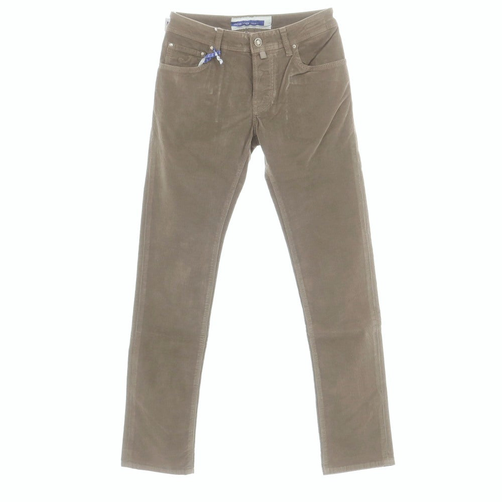 【新品】ヤコブコーエン JACOB COHEN NICK ストレッチコットン 細畝 コーデュロイパンツ グレージュ【 30 】【 状態ランクN 】【 メンズ 】