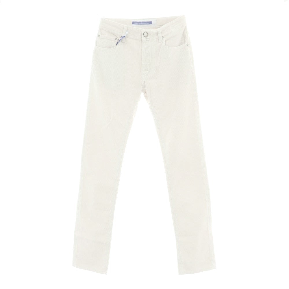 【新品】ヤコブコーエン JACOB COHEN BARD ストレッチ コーデュロイパンツ オフホワイト【 29 】【 状態ランクN 】【 メンズ 】
