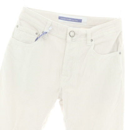 【新品】ヤコブコーエン JACOB COHEN BARD ストレッチ コーデュロイパンツ オフホワイト【 29 】【 状態ランクN 】【 メンズ 】