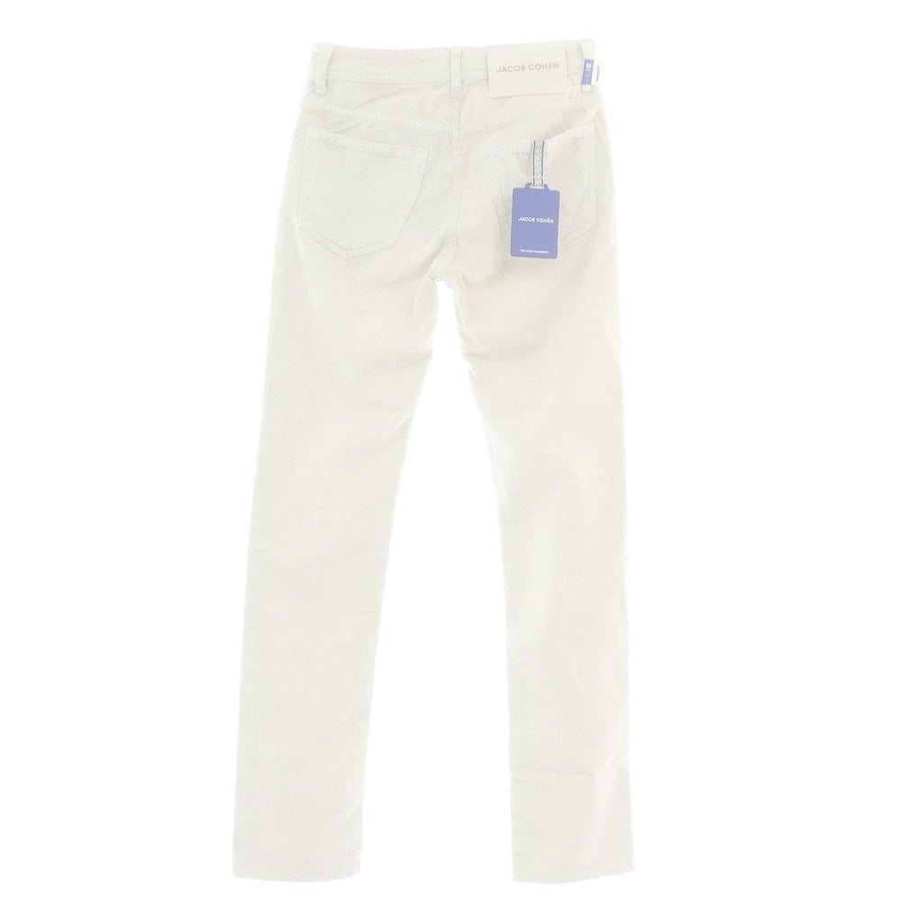 【新品】ヤコブコーエン JACOB COHEN BARD ストレッチ コーデュロイパンツ オフホワイト【 29 】【 状態ランクN 】【 メンズ 】