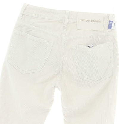 【新品】ヤコブコーエン JACOB COHEN BARD ストレッチ コーデュロイパンツ オフホワイト【 29 】【 状態ランクN 】【 メンズ 】