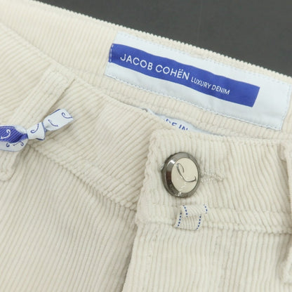 【新品】ヤコブコーエン JACOB COHEN BARD ストレッチ コーデュロイパンツ オフホワイト【 29 】【 状態ランクN 】【 メンズ 】