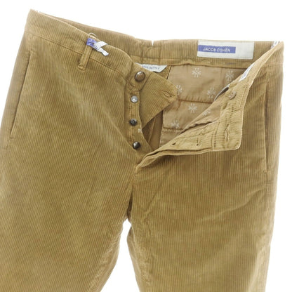 【新品アウトレット】ヤコブコーエン JACOB COHEN ADAM ストレッチ コーデュロイパンツ ブラウン【 サイズ表記なし（XL位） 】【 状態ランクN- 】【 メンズ 】