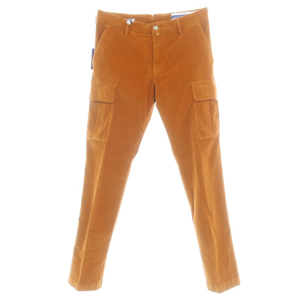 【新品】ヤコブコーエン JACOB COHEN RYAN ストレッチ コーデュロイパンツ オレンジブラウン【 34 】【 状態ランクN 】【 メンズ 】
