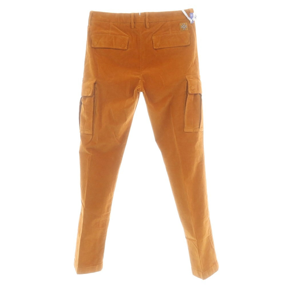 【新品】ヤコブコーエン JACOB COHEN RYAN ストレッチ コーデュロイパンツ オレンジブラウン【サイズ34】【 状態ランクN 】【 メンズ 】[DPD]