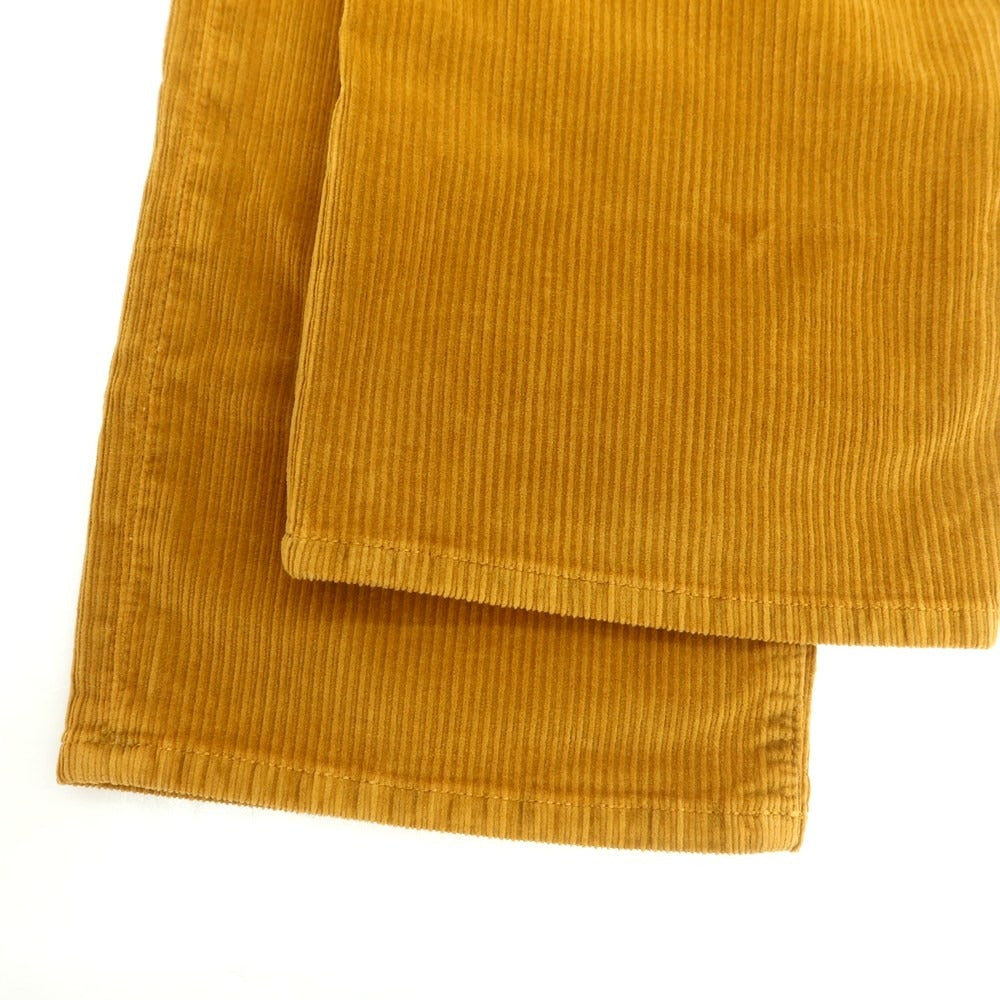 【新品】ヤコブコーエン JACOB COHEN EDUARD ストレッチ コーデュロイパンツ オレンジブラウン【 34 】【 状態ランクN 】【 メンズ 】