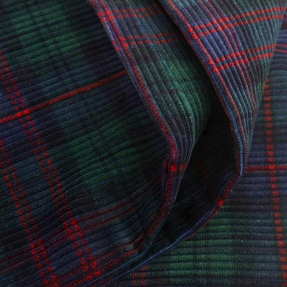 【新品】ヤコブコーエン JACOB COHEN BARD ストレッチ コーデュロイパンツ グリーンxネイビー×レッド【 34 】【 状態ランクN 】【 メンズ 】