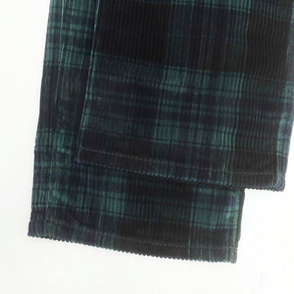 【新品】ヤコブコーエン JACOB COHEN LENNY ストレッチ コーデュロイパンツ グリーンxネイビー【 34 】【 状態ランクN 】【 メンズ 】