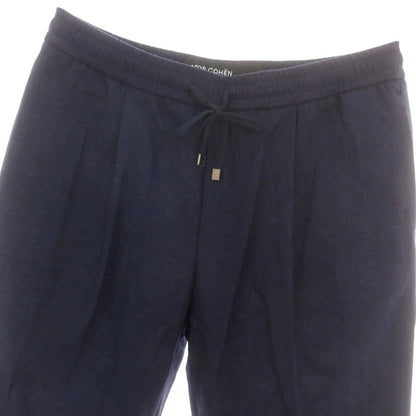 【新品】ヤコブコーエン JACOB COHEN DANIEL ストレッチウール イージーパンツ ネイビー【 L 】【 状態ランクN 】【 メンズ 】